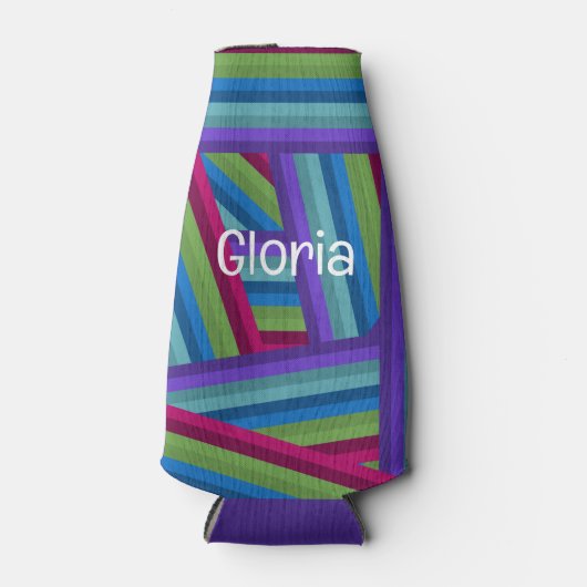 Rainbow Crisscross Flesjeskoeler (Voorkant)