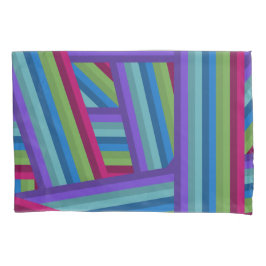 Rainbow Crisscross Kussensloop