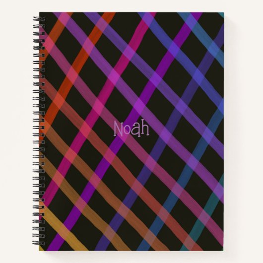 Rainbow CrissCross Notitieboek (Voorkant)