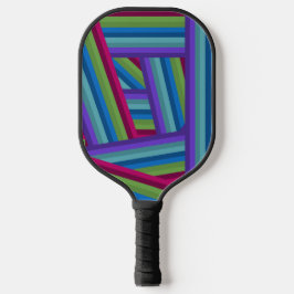 Rainbow Crisscross Pickleball Paddle