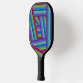 Rainbow Crisscross Pickleball Paddle (Links)