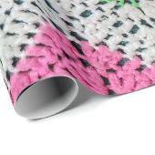 Rainbow Crochet Design Cadeaupapier (Rol Hoek)