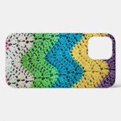 Rainbow Crochet Design Case-Mate iPhone Case (Achterkant (horizontaal))