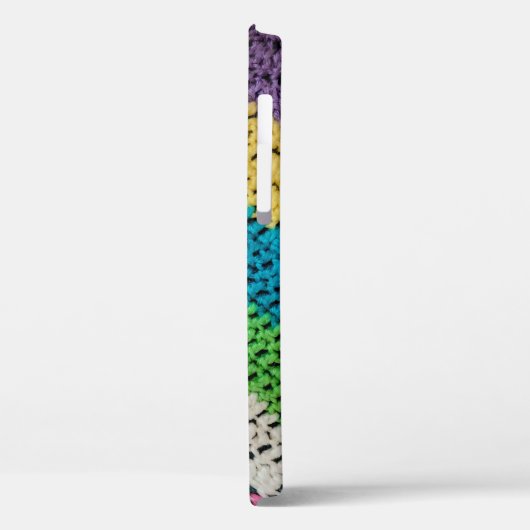 Rainbow Crochet Design Case-Mate iPhone Case (Achterkant / Links)