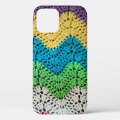 Rainbow Crochet Design Case-Mate iPhone Case (Achterkant)