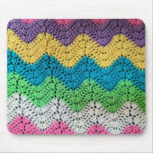 Rainbow Crochet Design Muismat (Voorkant)