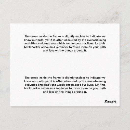 Rainbow Cross-bladwijzers Briefkaart (Achterkant)