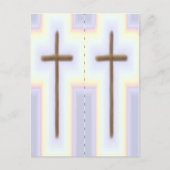 Rainbow Cross-bladwijzers Briefkaart (Voorkant)