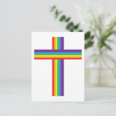 Rainbow CROSS Briefkaart (Staand voorkant)