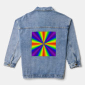 Rainbow Cross Denim Jacket (Achterkant)