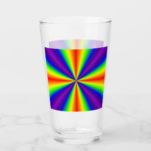 Rainbow Cross Glass Tumbler