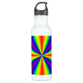 Rainbow Cross Glass Tumbler Waterfles (Voorkant)