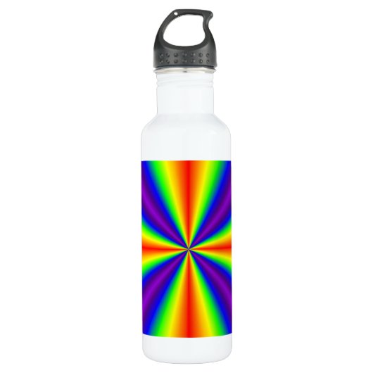 Rainbow Cross Glass Tumbler Waterfles (Voorkant)