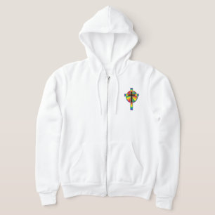 Rainbow Cross Hoodie