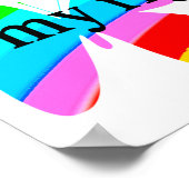 RAINBOW CROSS ISAIAH 41:10 ONTWERP POSTER (Hoek)