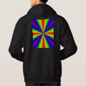 Rainbow Cross Pullover Hoodie (Achterkant)