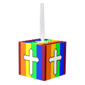 Rainbow Cross ROY G BIV Decoratie (Achter hoekig)