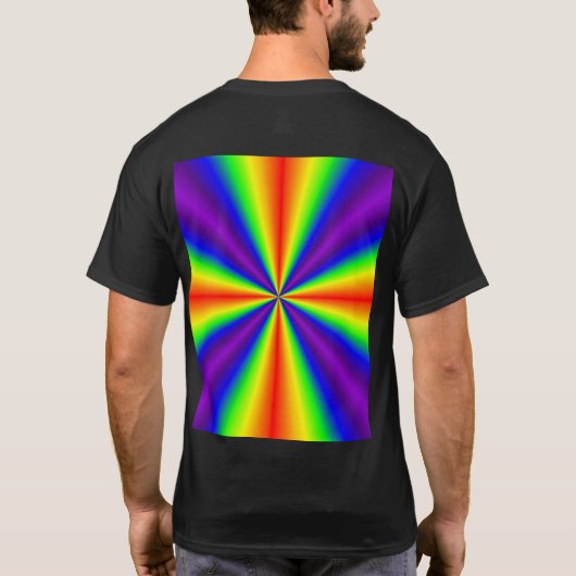 Rainbow Cross T-shirt (Achterkant)