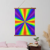 Rainbow Cross Wood Tapestry Hangend Wandkleed (Slaapkamer)