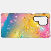 Rainbow Crystal Fantasy Phone Case Samsung Galaxy Hoesje (Achterkant horizontaal)