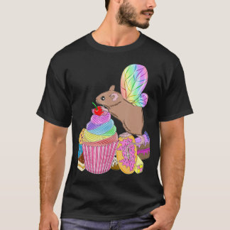 Rainbow Cupcake Fairy Mouse T-shirt