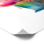 Rainbow Cupcake Poster (Hoek)