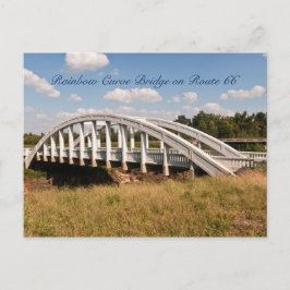 Rainbow Curve Bridgeon Route 66 in Kansas Briefkaart