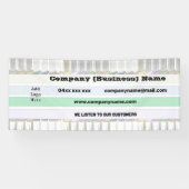 Rainbow Custom Company Banner met Logo (Horizontaal)