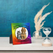 Rainbow Custom Memorial - Voor Altijd Onvergeten Fotoplaat (Insitu)