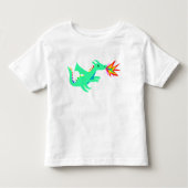 Rainbow Cute Dragon shirt voor kinderen (Voorkant)