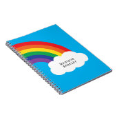 Rainbow Cute Kinder Notitieboek (Rechterzijde)