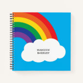 Rainbow Cute Kinder Notitieboek (Voorkant)