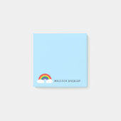 Rainbow Cute Kinder Post-it® Notes (Voorkant)