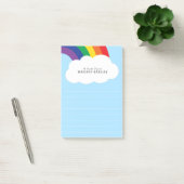 Rainbow Cute Kinder Post-it® Notes (Kantoor)