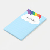 Rainbow Cute Kinder Post-it® Notes (Schuin)