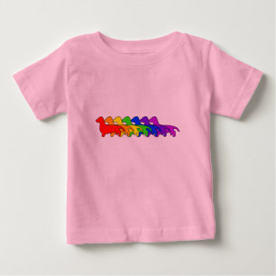 Rainbow Dachshund