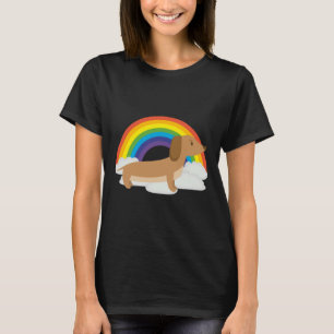Rainbow Dachshund Dachshund Idea T-shirt