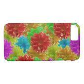 Rainbow Dahlia Flower Explosion Case-Mate iPhone Case (Achterkant (Horizontaal))