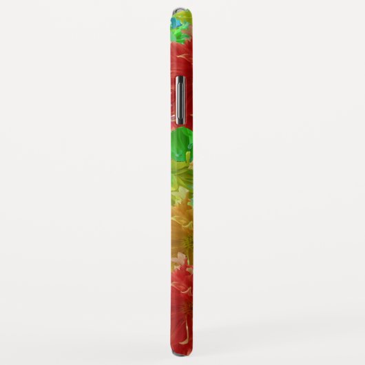 Rainbow Dahlia Flower Explosion Case-Mate iPhone Case (Achterkant/rechts)