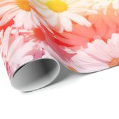 Rainbow Daisies Cadeaupapier (Rol Hoek)