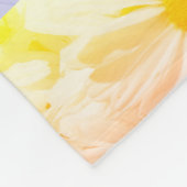 Rainbow Daisies Fleece Deken (Hoek)