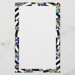 Rainbow Daisies Kaleidoscoop Briefpapier