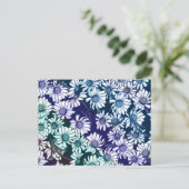 Rainbow Daisy-bloem-springtijd Briefkaart (Staand voorkant)