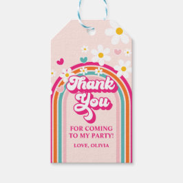 Rainbow Daisy Dank Je Cadeaulabel