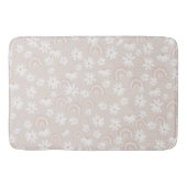 Rainbow Daisy Dream #3 #dromerig #muur #kunst Badmat (Voorkant)