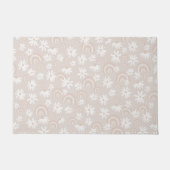 Rainbow Daisy Dream #3 #dromerig #muur #kunst Deurmat (Voorkant)