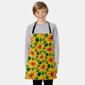 Rainbow Daisy Pattern Schort (Gedragen)