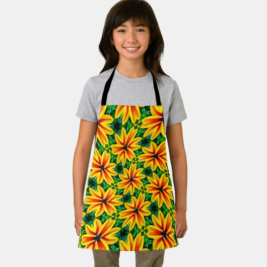 Rainbow Daisy Pattern Schort (Insitu)