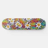 Rainbow Daisy Skateboard (Horizontaal)