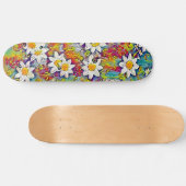 Rainbow Daisy Skateboard (Horizontaal)